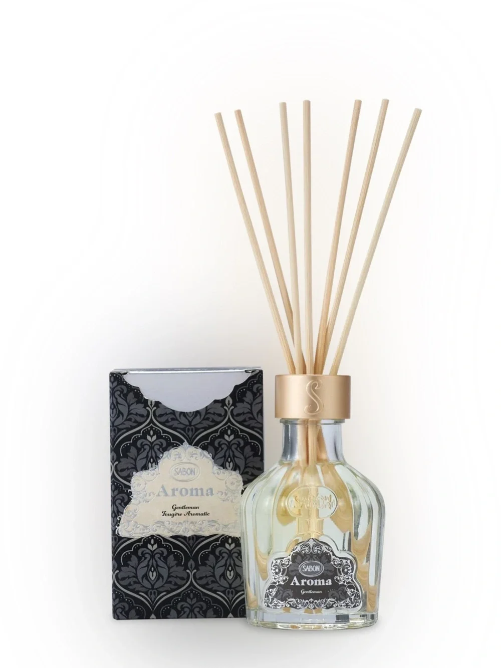 New NIB Sabon Aromatherapy Reed Diffuser Patchouli Lavender Vanilla gift box